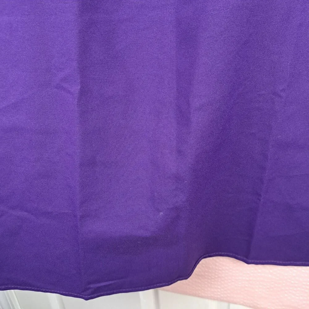 Vintage Kelley Abide Louisiana Cooking Apron Made In USA Magnolia State Purple